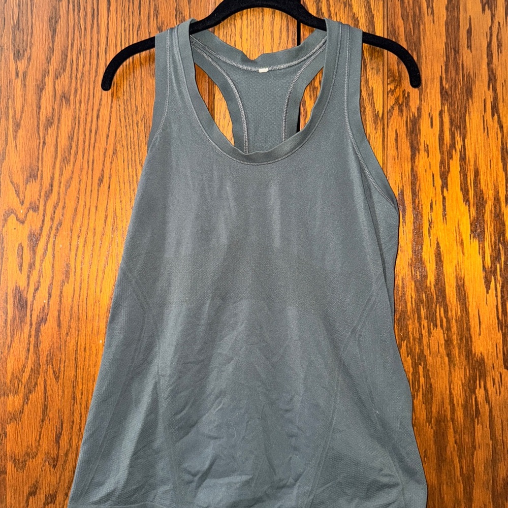 Women's green Tank Top